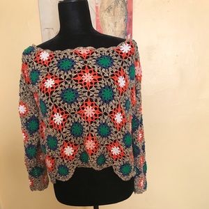 Beautiful hand knit sweater.
